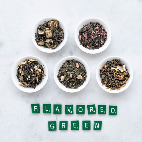 flavored green tea