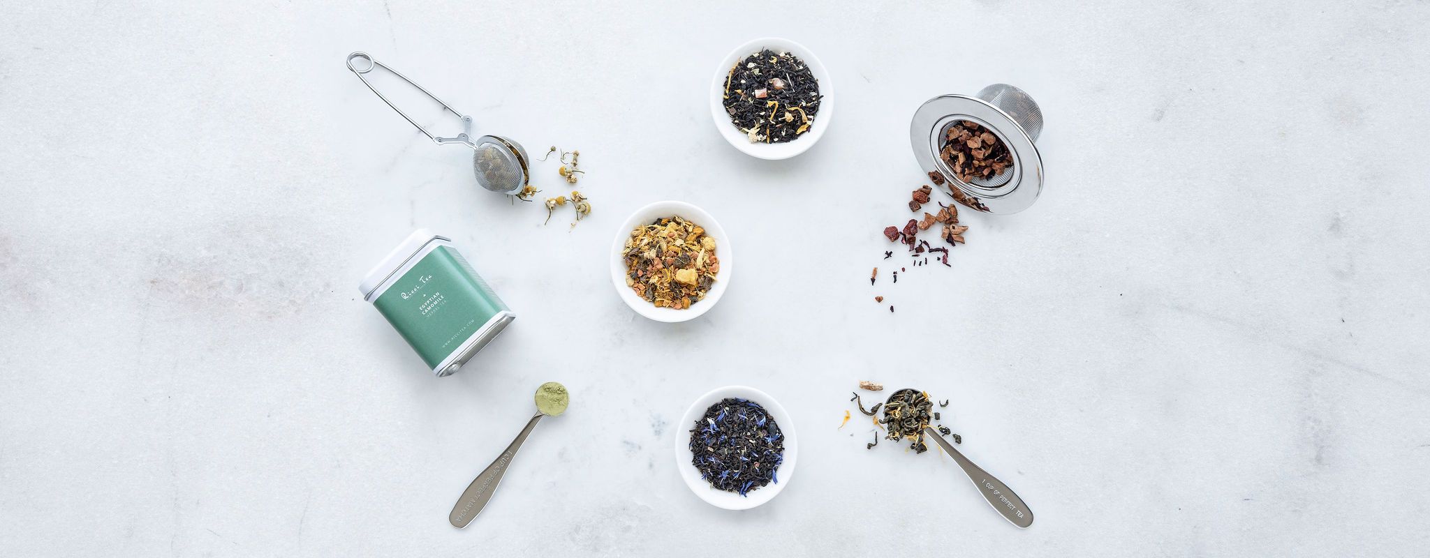 teaware infusers and spoons